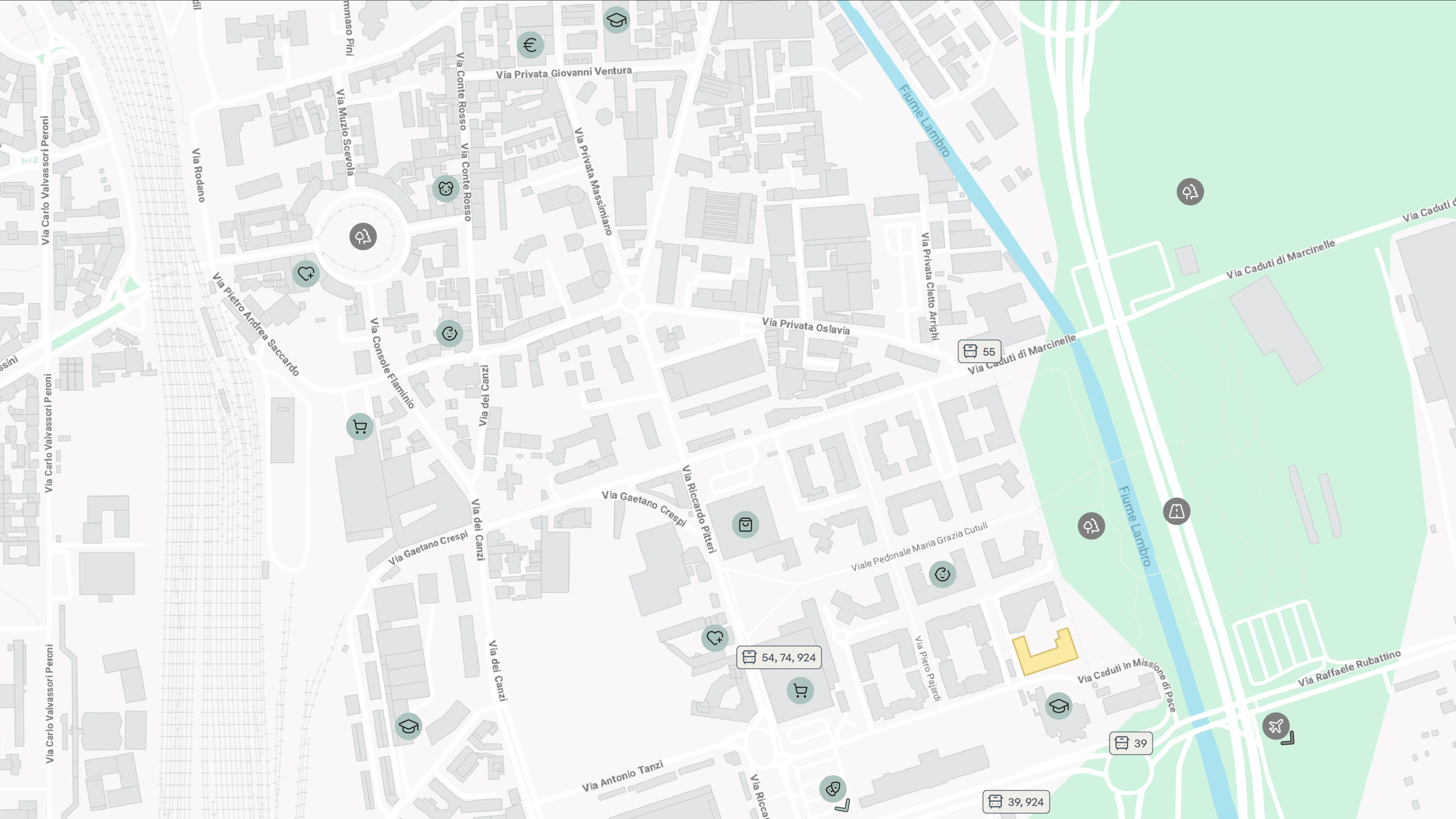 Mappa 15 minuti